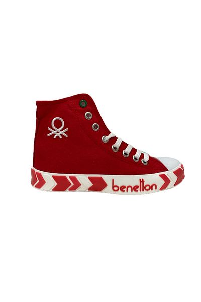 Benetton Red - Women's Sneakers