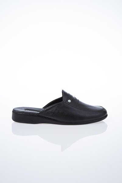 Pierre Cardin ® |   Pc-0288 - 3309 Παντόφλες ανδρικές από γνήσιο δέρμα μαύρες, δώρο για τον γαμπρό