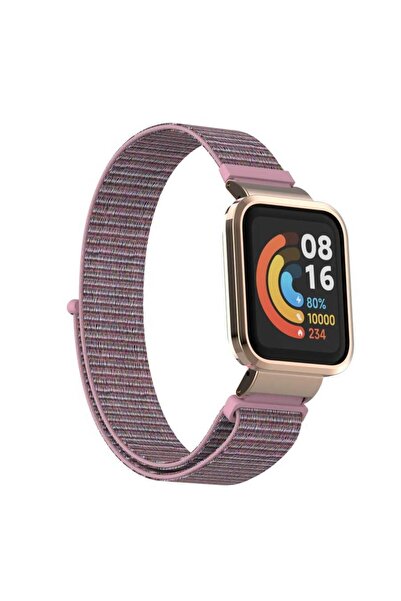 CEPCASE Xiaomi Mi Watch Lite Uyumlu Kordon Kayış Spor Loop Hasır Örgü Kasa 2 ...