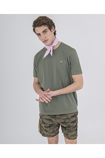 PAUL&SHARK Ανδρικό πλεκτό μπλουζάκι C.w. Βαμβάκι