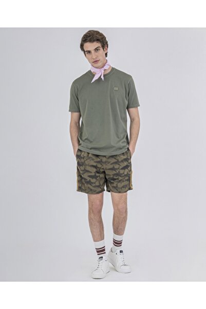 PAUL&SHARK Ανδρικό πλεκτό μπλουζάκι C.w. Βαμβάκι