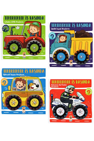 Sincap Kitap +2 Yaş Tekerlekler Iş Başında 4'lü Set ()