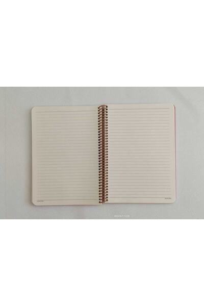 KESKİN COLOR Keskincolor A5 Boyutunda Sert Kapak Spiralli Etnik Desen Çizgili...