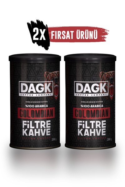 Dagk Colombian Filter Coffee 2x200g Deal Product