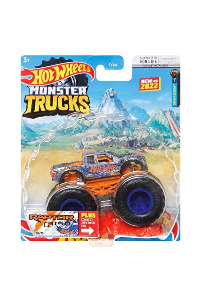 HOT WHEELS Monster Trucks 1:64 Arabalar Raptor F150 Hotwheels Monster Truck A...