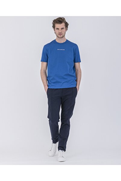 PAUL&SHARK Ανδρικό πλεκτό μπλουζάκι C.w. Βαμβάκι