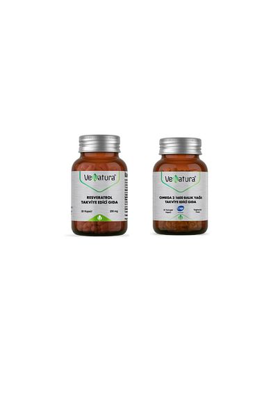 VeNatura Resveratrol 250 Mg 30 Capsules X2 Pieces