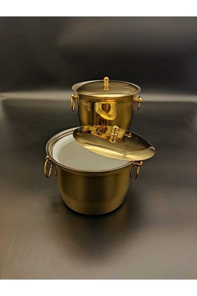 BRONDOFF Titanyum Gold Mini Buz Kovası
