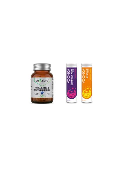 VeNatura Ultra Omega3 30 Capsule + Voonka Effervescent Set