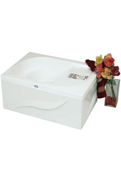 Waterway Baytown Oturmalı Mini Dikdörtgen Küvet 105x70 H:43 Gövde+metal Ayak+...