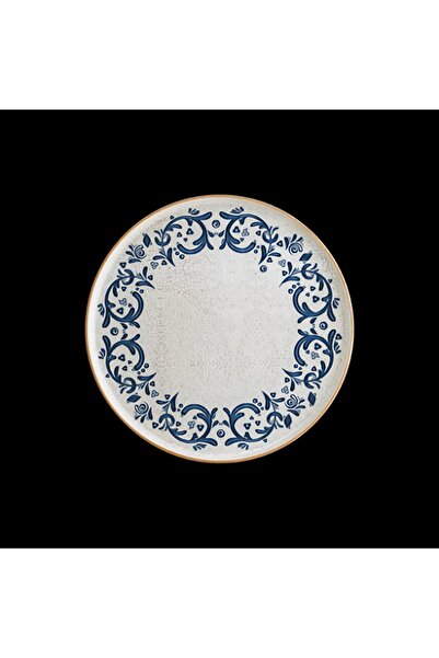 Bonna Porselen Viento Hygge Flat Plate 22 Cm 6 Pieces