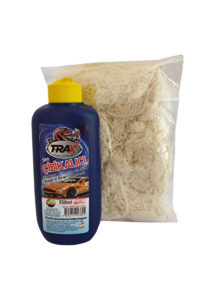 TRAX T-rax Çizik Giderici Sıvı Araba Oto Süper Parlaklık Üstün Koruma 250ml Çizik Alıcı Hediye Üstüpü