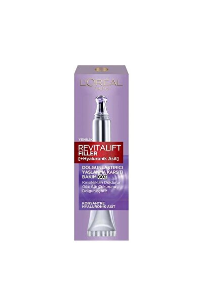 L'Oreal Paris Revitalift Filler Yüz Için Göz Kremi 15 ml