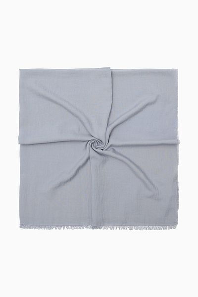 FİVESCARF Maxi βαμβακερό κασκόλ Sky Blue