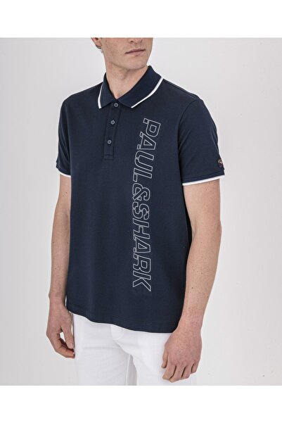 PAUL&SHARK Ανδρικό πλεκτό Poloshirt C.w. βαμβάκι