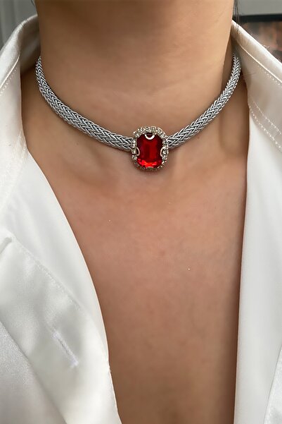 Liveyn Design قلادة حجر الكريستال