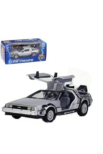 WELLY Geleceğe Dönüş Seri 2 Metal Model Araba Efsane Delorean 1:24ölçek