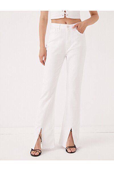 Koton High-Waist-Jeans mit ausgestelltem Bein, Victoria Jean