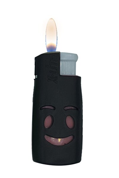 İNDİRİM CENTER X-lite Smiley Kılıflı Manyetolu 4 Adet Çakmak Renkli
