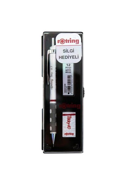 Rotring 0.7 mm White Roting Tıkky Rd 4C Line Versatil Pen Set