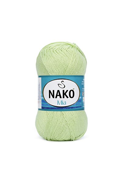 NAKO Mia Yeşil Örgü İpi 03668