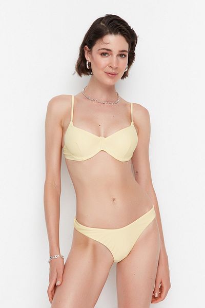 Trendyol Collection Sárga Basic Bikini alsó TBESS22BA0102