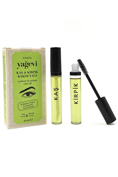 Vedia Yağevi Kaş Kirpik Bakım Yağı 13 ml 13 ml - 10 Bitkisel Yağ Ve E Vitamin...