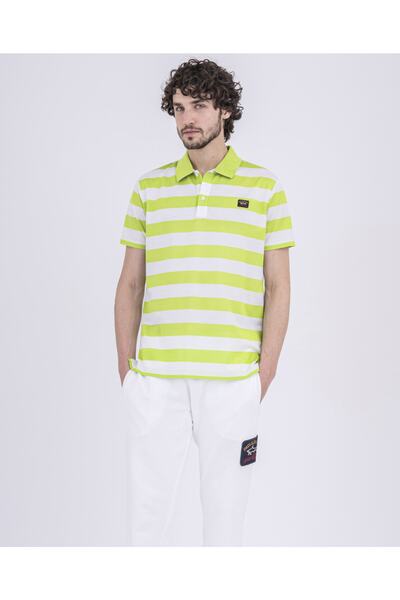 PAUL&SHARK Men's Knitted Poloshirt C.wCotton