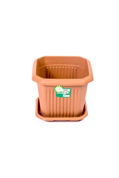 Hak Plastik Hak Kare Saksı Naturel No 1 1 Litre