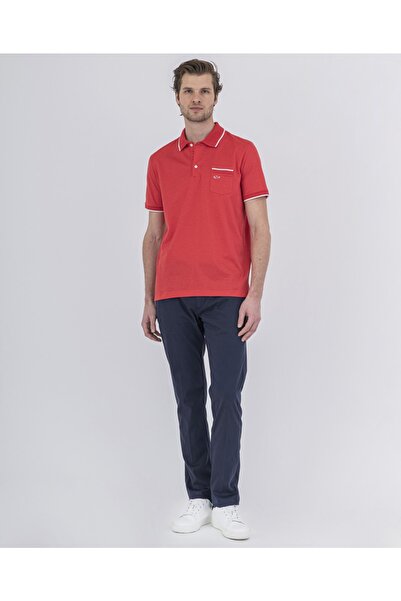 PAUL&SHARK Men's Knitted Poloshirt C.wCotton