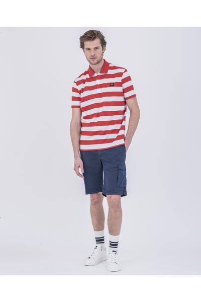 PAUL&SHARK Men's Knitted Poloshirt C.wCotton