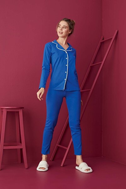 STRAWBERRY Düğmeli Pijama Takım