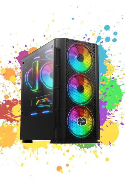 Zeiron Felix25 I3-10100f 8gb 128gb+500gb Rx550 4gb Oyuncu Bilgisayarı