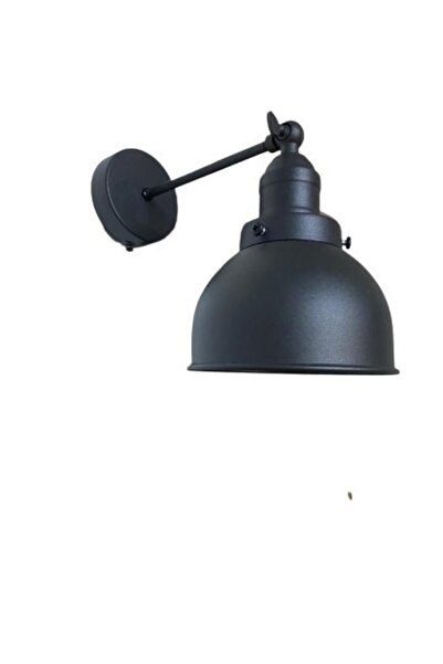 Rsylight Retro Metal Decorative Rustic Black Articulated Wall Sconce