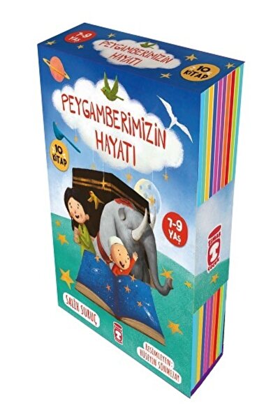 Timaş Çocuk Peygamberimizin Hayatı Set (10 Kitap)- Salih Suruç