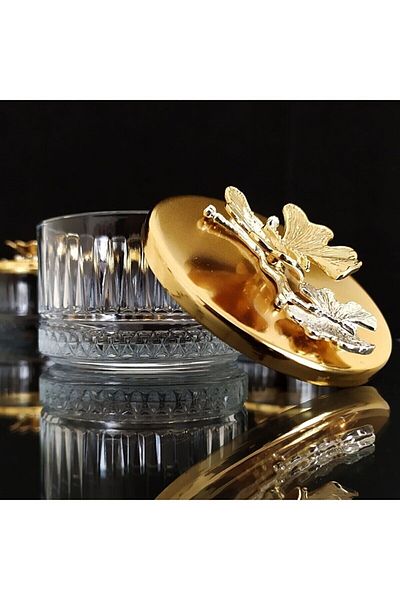 Paşabahçe Elysia Turkish Delight Bowl Treats with Lid 235 Cc Single