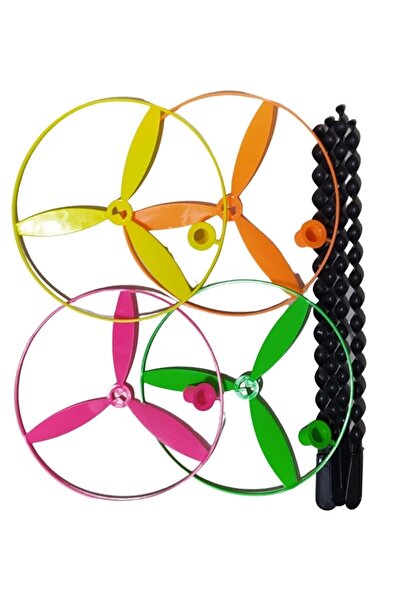 Numaca Dev Ufo Pervane Uçan Daire Oyuncak Yerli Üretim 4 Adet