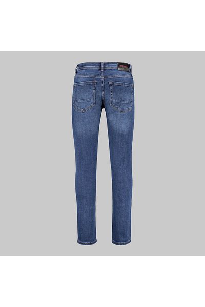 Sarar Interviu Pantaloni din denim albastru deschis țesuți Midas