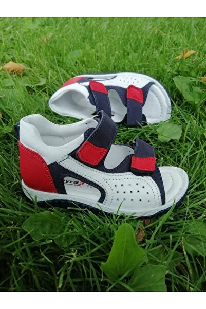 BAYRAK ORTOPEDİ Sandale ortopedice complete din piele pentru băieți