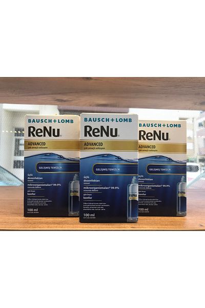 Renu 100 ml 2-Pack Advanced Lens Solution
