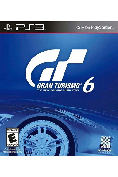 Polyphony Digital 2.el Ps3 Gran Turismo 6 - Orjinal Oyun