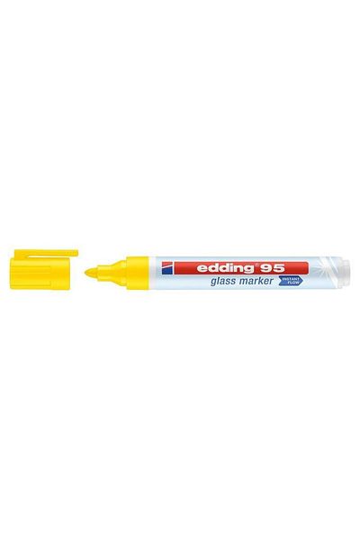 Edding 95 Glass Marker Glass Pen Neon Yellow