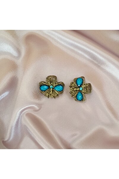 2-Pack Vintage Small Size Metal Latch Buckle