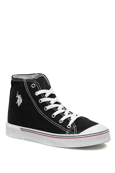 U.S. Polo Assn. Us Polo Assn Penelope 2fx Unisex Black High-Top Sneaker Shoes