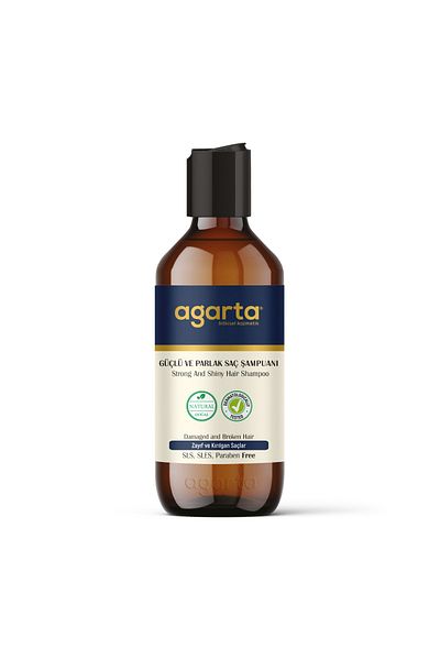 Agarta Natural Shampoo for Strong and Shiny Hair 400 ml