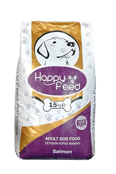 Happy Feed Somonlu Köpek Maması 15 kg Yüksek Enerjili