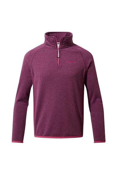 Craghoppers Gibb Kids Fleece Purple