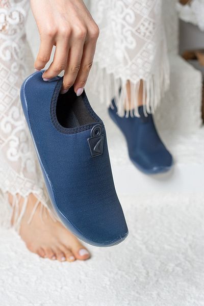 İmerShoes Σανδάλια θάλασσας Unisex Navy Blue - Αντιολισθητική σόλα, Πολλαπλών Χρήσεων, Παραλία, Κολύμβηση, Μποτάκια Rafting Sea Pool 150