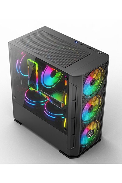 Zeiron Tsx80 Ryzen 5 3600 32GB RAM 1TB NVMe M.2 SSD RX580 8GB Hazır Sistem Masaüstü Oyuncu Bilgisayarı