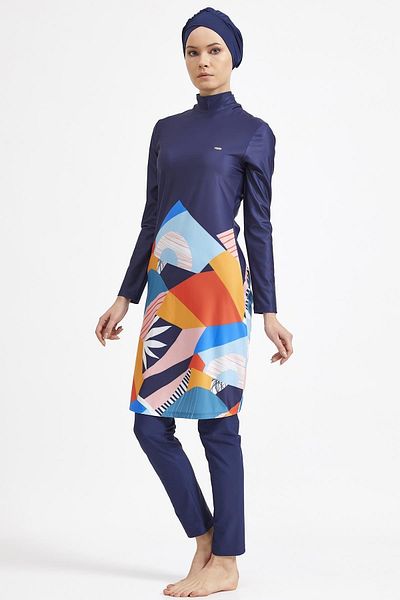 Adasea 4301 Μοντέλο Lycra Γυναικείο Μαγιό Hijab - Μακρυμάνικο